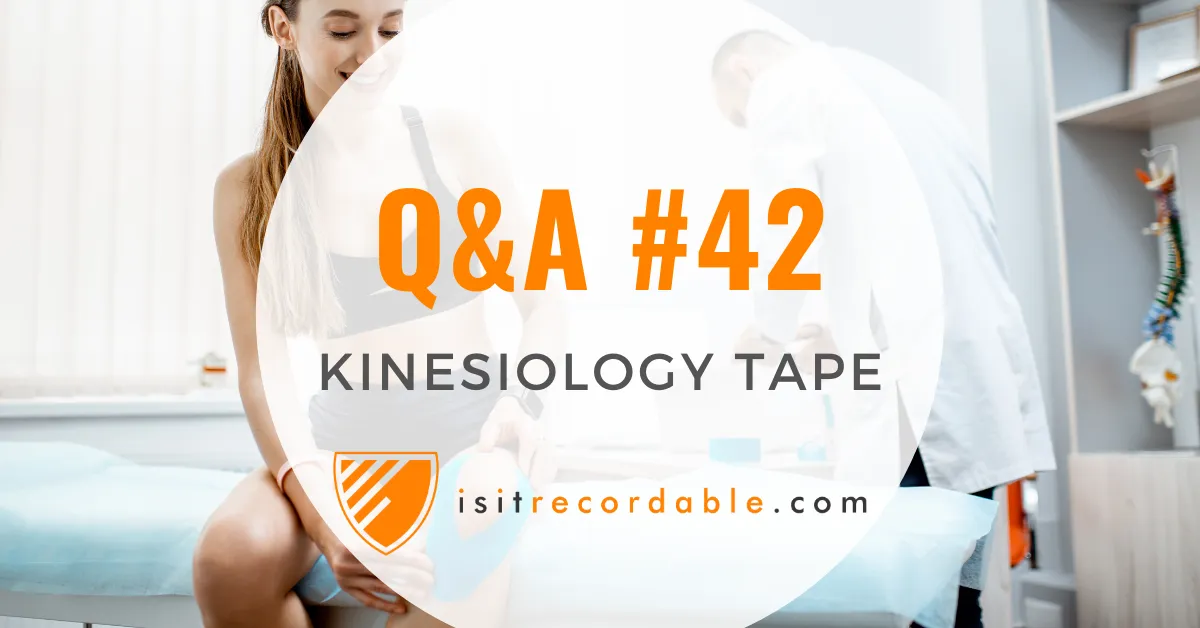 Illustration for the scenario: Kinesiology Tape