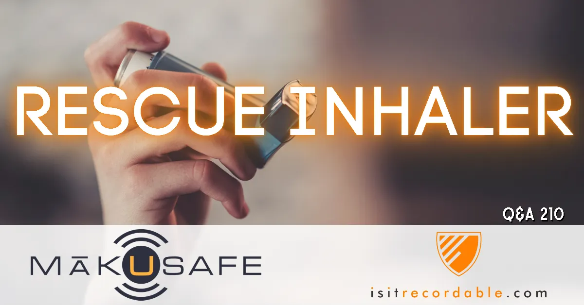 Illustration for the scenario: Rescue Inhaler