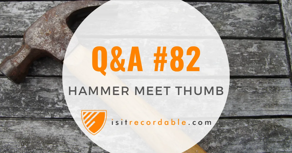 Illustration for the scenario: Hammer Meet Thumb