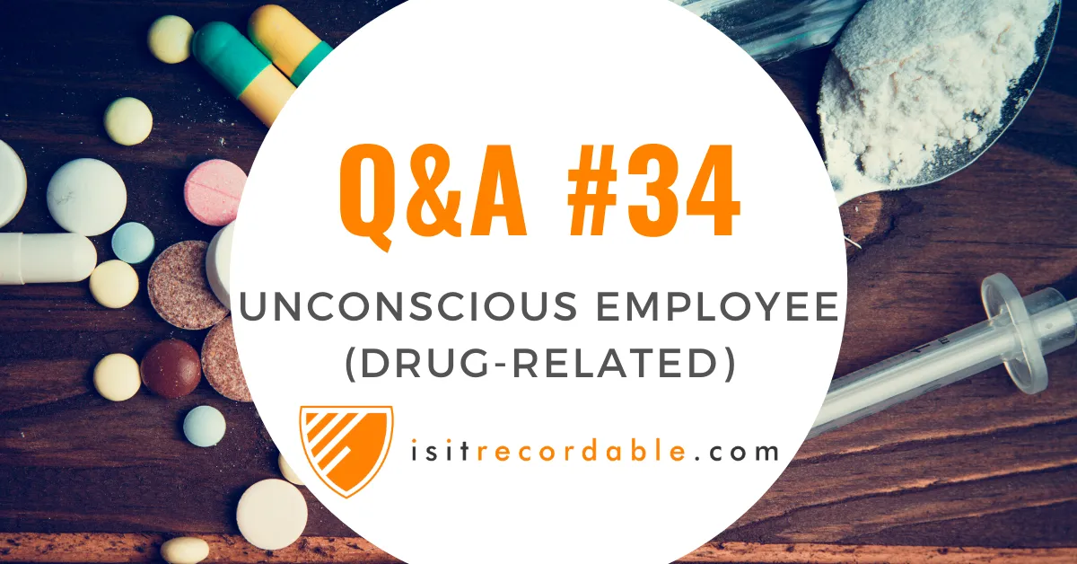 Illustration for the scenario: Loss of Consciousness Due to Drug Usage