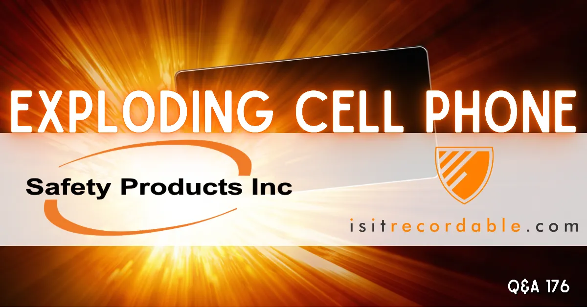 Illustration for the scenario: Exploding Cell Phone